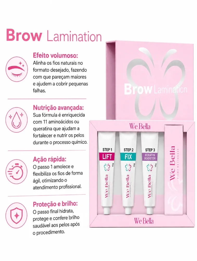 KIT BROW LAMINATION WE BELLA