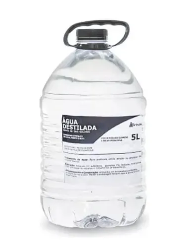 AGUA DESTILADA 5 LITROS FORTSAN