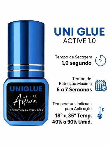 Cola De Cilios Active 1.0 3g - Unilashes