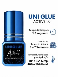 Cola De Cilios Active 1.0 3g - Unilashes