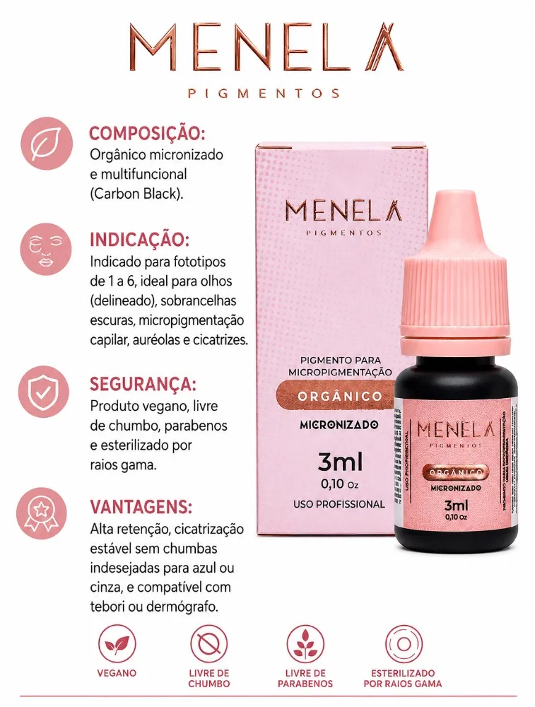 PIGMENTO MENELA 3ML - MR BLACK