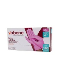 LUVA VABENE 100 UNID – ROSA