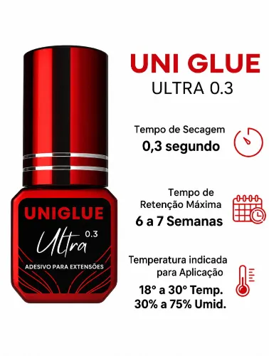 COLA DE CILIOS ULTRA 0.3 3G - UNILASHES