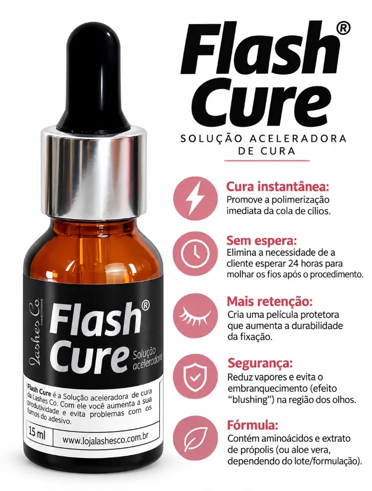 FLASH CURE LASHES CO-15 ML