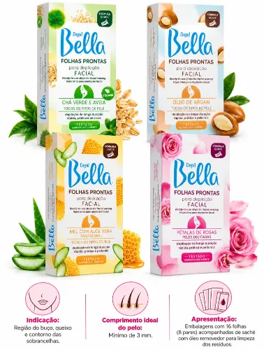FOLHA FACIAL DEPIL BELLA