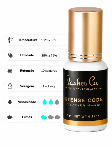 COLA DE CILIOS INTENSE CODE 5G - LASHES CO