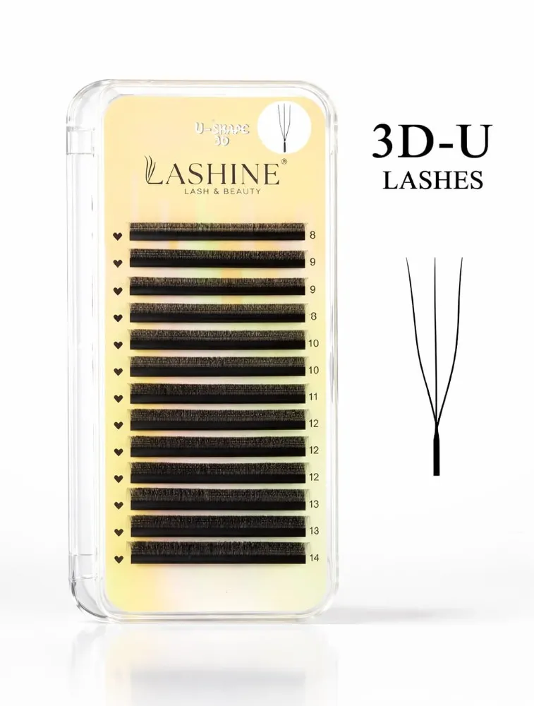 Cilios Lashine  3d U 07d mix 8-14