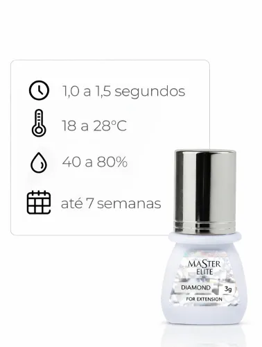 COLA DE CILIOS DIAMOND 3G - MASTER ELITE