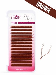 CILIOS Y FADVAN MARROM MIX 8-12MM
