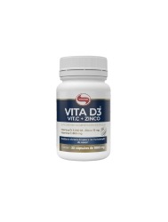 Vitamina D3 + C + Zinco - 30 Cap - Vitafor