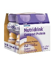 NUTRIDRINK COMPACT CAPUCCINO 125ML KIT C/ 4 UNID