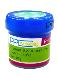 PASTA SOLDA PPD S260 138ºC LEAD FREE 50G