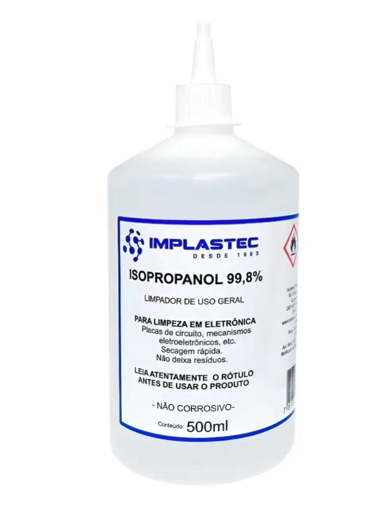 ALCOOL ISOPROPILICO 500ML IMPLASTEC