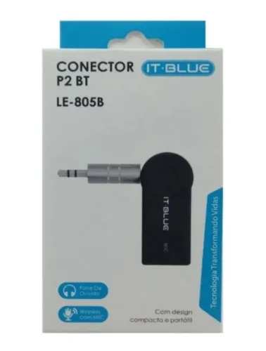 ADAPTADOR BLUETOOTH CARRO IT BLUE LE-805B
