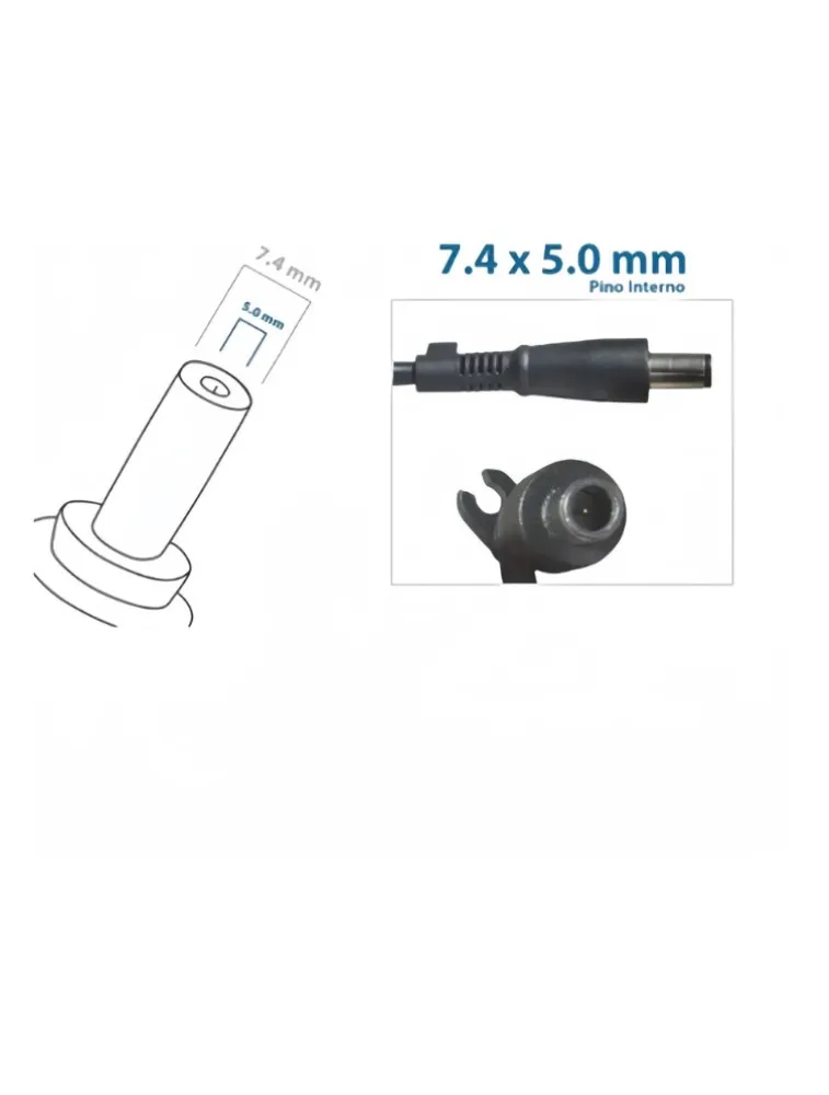 FONTE NOTEBOOK HP  19.5V PINO GROSSO