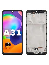 FRONTAL SAMSUNG A31 INCELL C/ARO