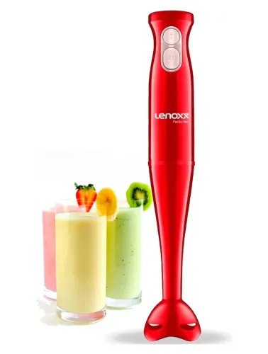 MIXER LENOXX  PMX409 MISTURADOR DE BEBIDAS  VERMELHO 200W