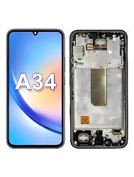 FRONTAL SAMSUNG A34 OLED C/ARO NACIONAL