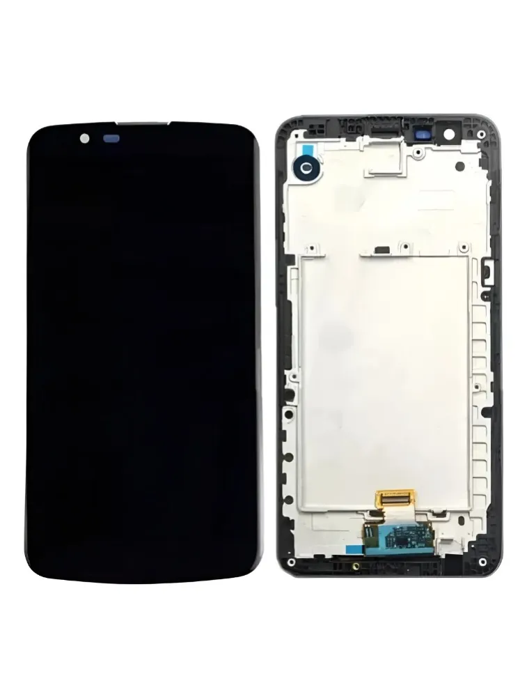 FRONTAL LG K10 C/TV C/ARO PRETA