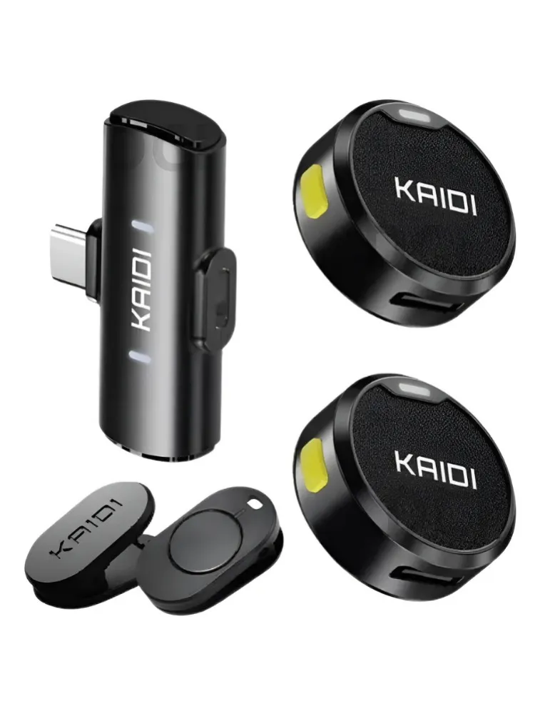MICROFONE DE LAPELA TIPO C KAIDI KMF4-C