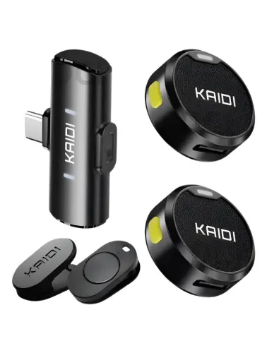MICROFONE DE LAPELA TIPO C KAIDI KMF4-C