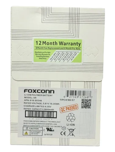 BATERIA IPHONE XR FOXCONN