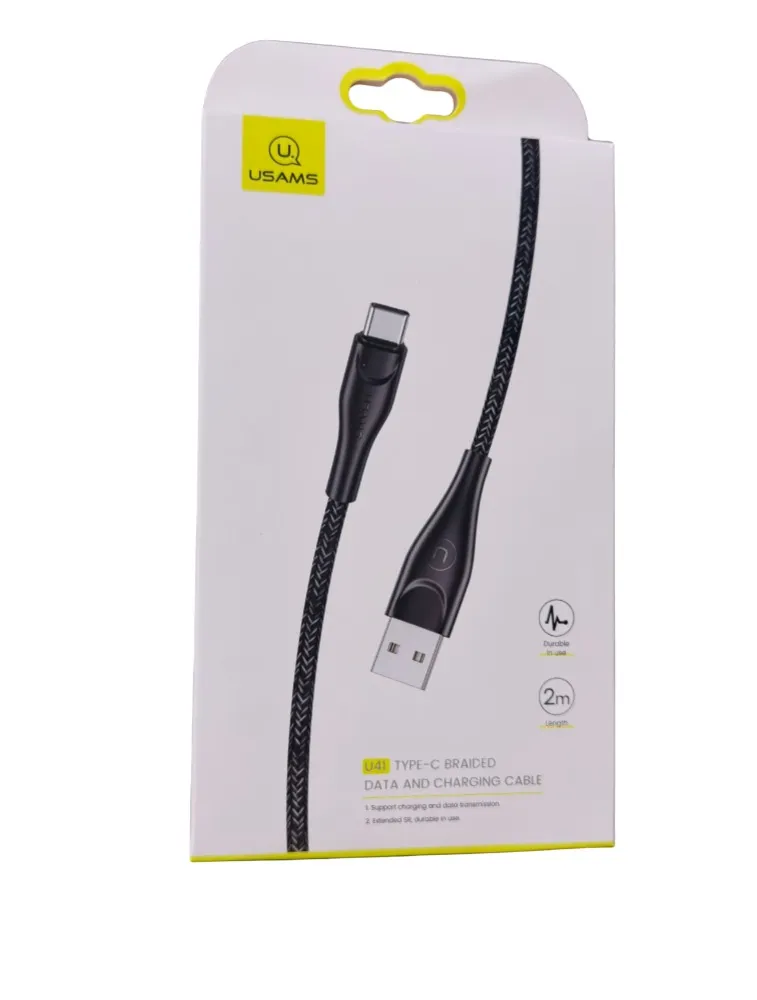 CABO USB PARA TIPO C 2M USAMS U41 SJ395USB01