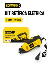 KIT RETIFICA ELÉTRICA 110V- 44PÇS BOMVINK BOM-9603