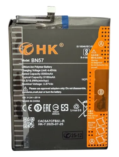 BATERIA POCO X3  X3 PRO BN57 HK ULTRA