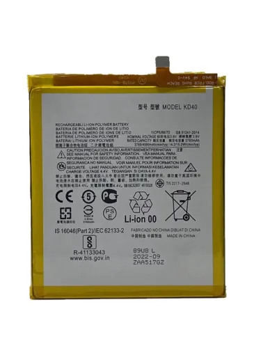 BATERIA MOTO G8 PLUS KD40