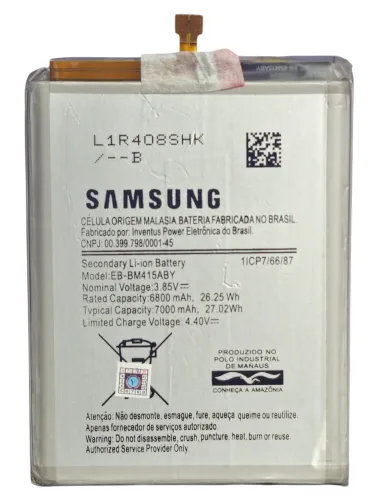 BATERIA SAMSUNG M51 / M62 EB-BM415ABY NACIONAL