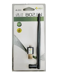 ADAPTADOR WIRELESS COM ANTENA 802 AL-C818