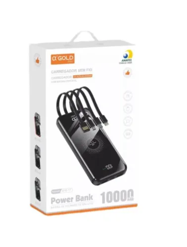 CARREGADOR PORTATIL GOLD BTE-17