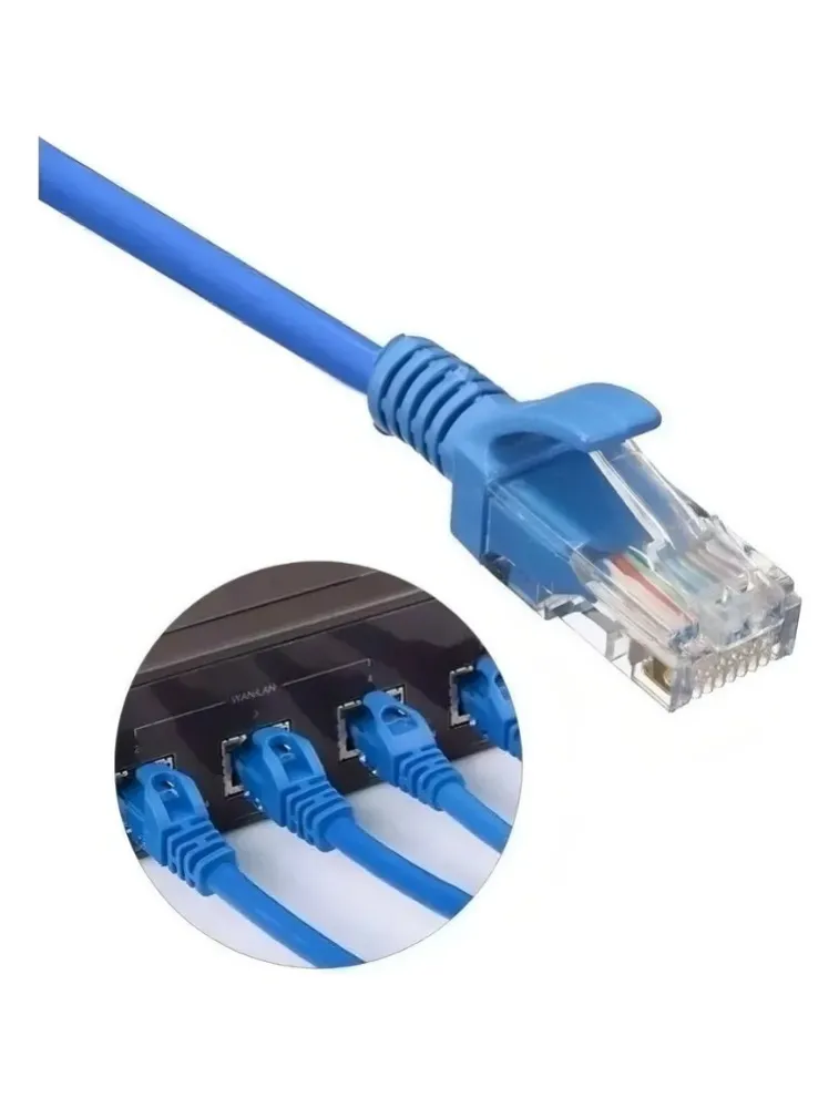 CABO REDE RJ45 CAT5 10M IT BLUE LE-304