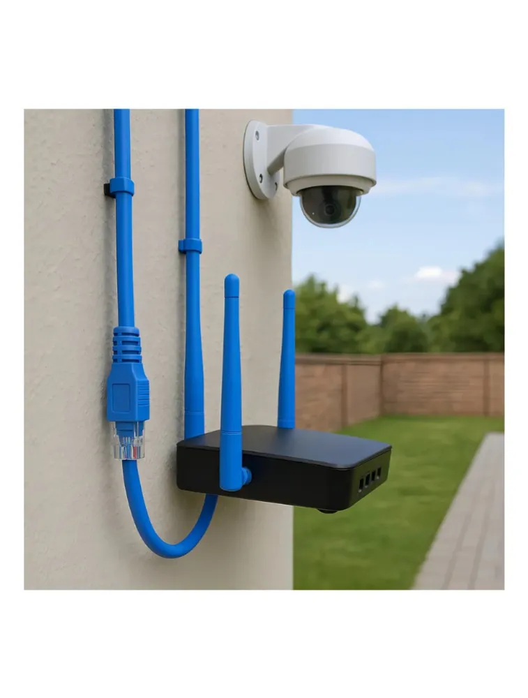 CABO REDE RJ45 CAT5 10M IT BLUE LE-304