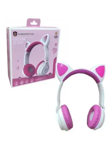 FONE DE OUVIDO GATINHA H`MASTON CAT EAR EJ-049
