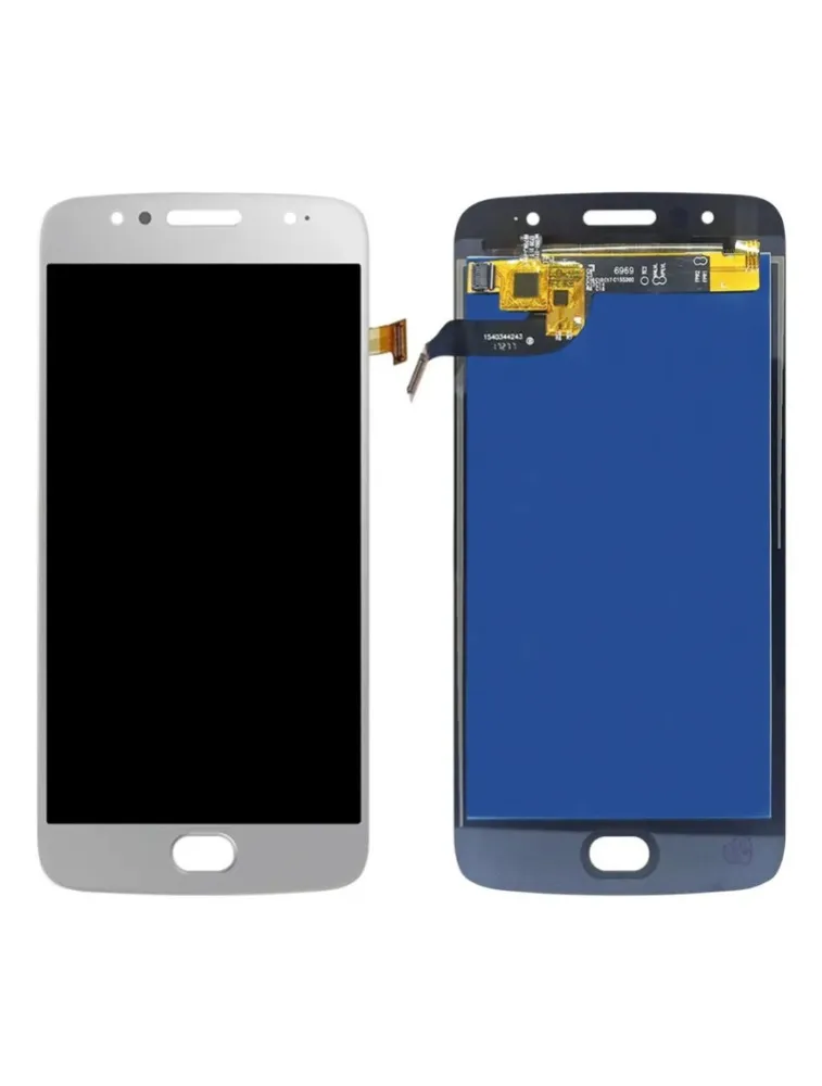 FRONTAL MOTO G5S PRATA