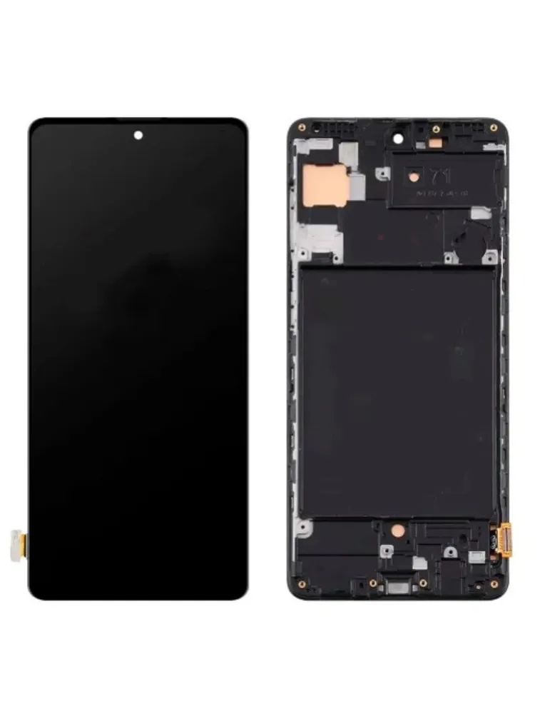 FRONTAL SAMSUNG  A71 INCELL C/ARO