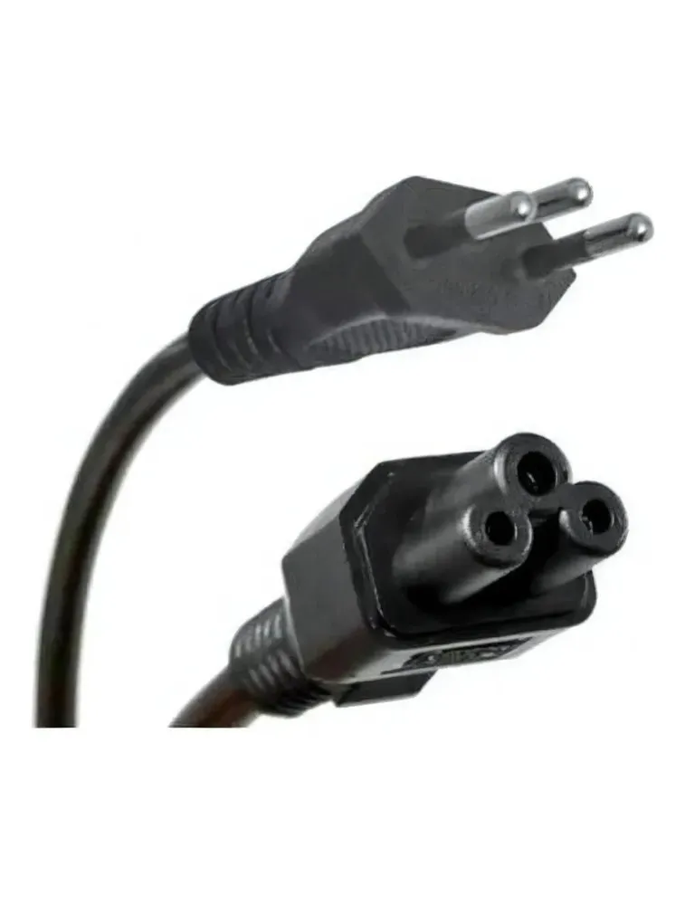 CABO DE FORÇA PARA FONTE DE  NOTEBOOK /TV TRIPOLAR 3 PINOS