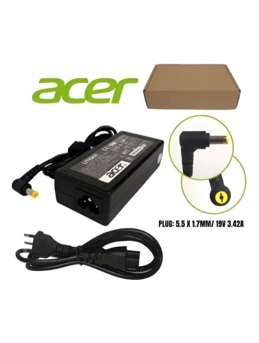 FONTE NOTEBOOK ACER 19.5V PINO NORMAL