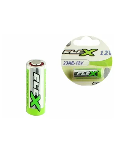 BATERIA ALCALINA A23 12V FLEX FX-23A (UNIDADE)