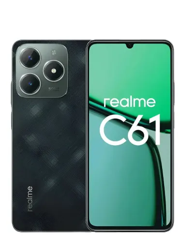 CELULAR REALME C61 RMX3930 NFC DUAL SIM DE 256GB/8GB RAM DE 6.74" 50MP/5MP - DARK GREEN (ANATEL)