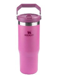GARRAFA TÉRMICA STANLEY CLASSIC FLIP STRAW TUMBLER 890 ML ROSA