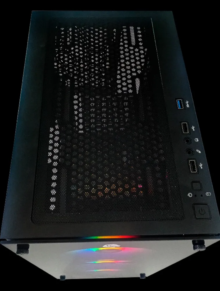 GABINETE GAMER HAYOM C/ 3 FANS - GB1769