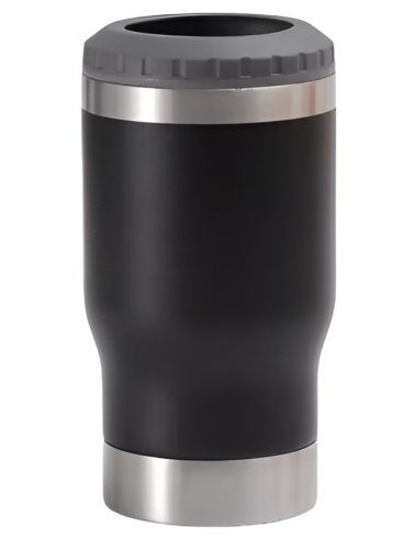 COPO TÉRMICO STANLEY LONG NECK PARA CERVEJA LATINHA LATÃO 420ML PRETO