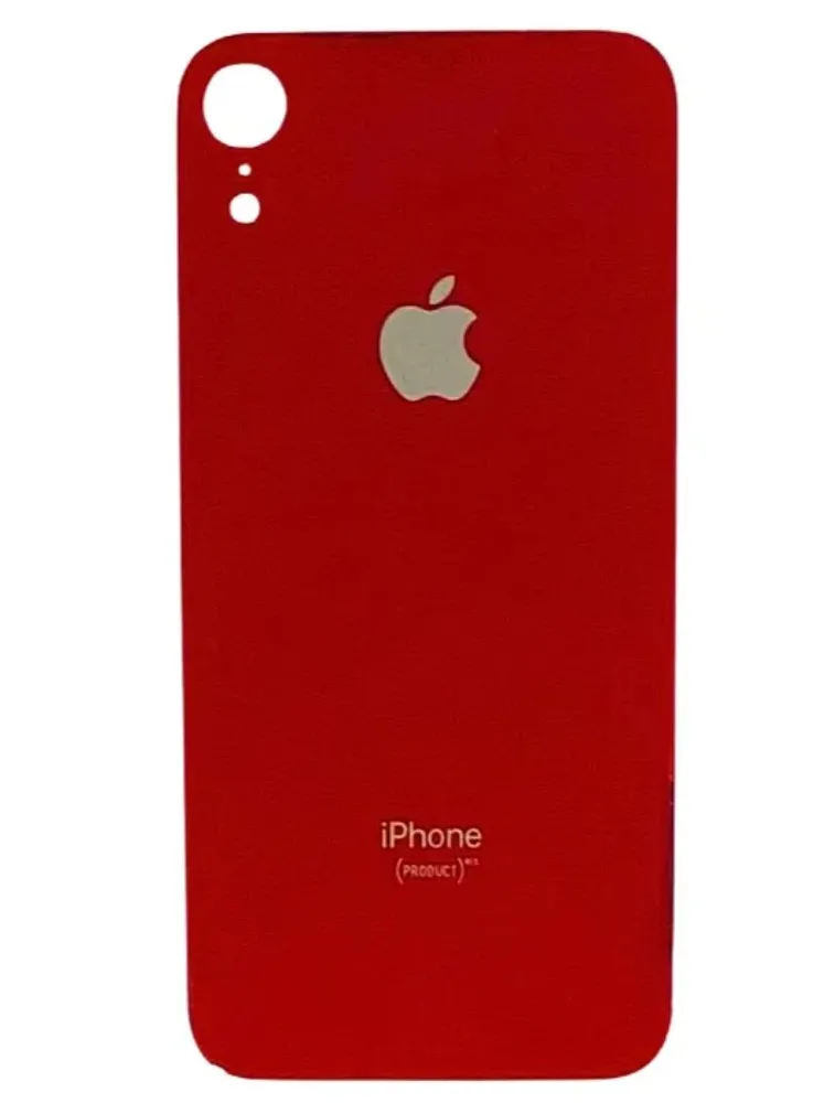 TAMPA TRASEIRA IPHONE XR VERMELHA