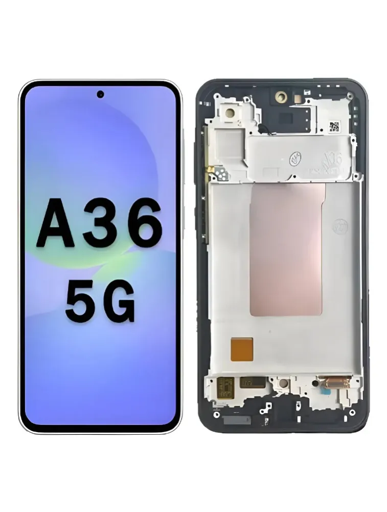 FRONTAL SAMSUNG A36 OELD C/ARO DIAMONDS