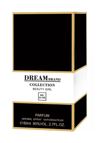 PERFUME DREAM BRAND COLLECTION G-126 EAU DE PARFUM FEMININO 80ML