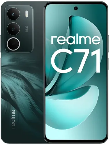 CELULAR REALME C71 RMX5303 128GB 4GB RAM DUAL SIM NFC TELA 6.67" - FOREST OWL (ANATEL)