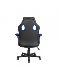 CADEIRA GAMER BRIGHT PRETA E AZUL COD 0601